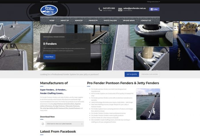 Pro Fender Pontoon Fenders & Jetty Fenders Feature