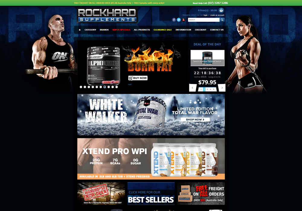 Rockhard Supplements Feature