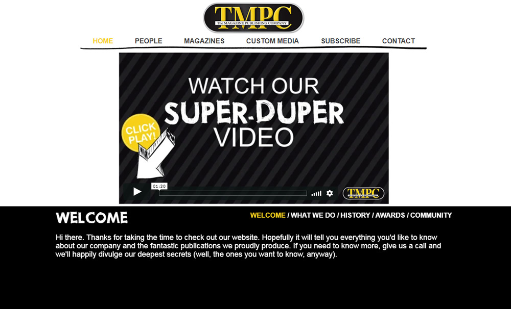 The Magazine Publishing Company (TMPC) Homepage